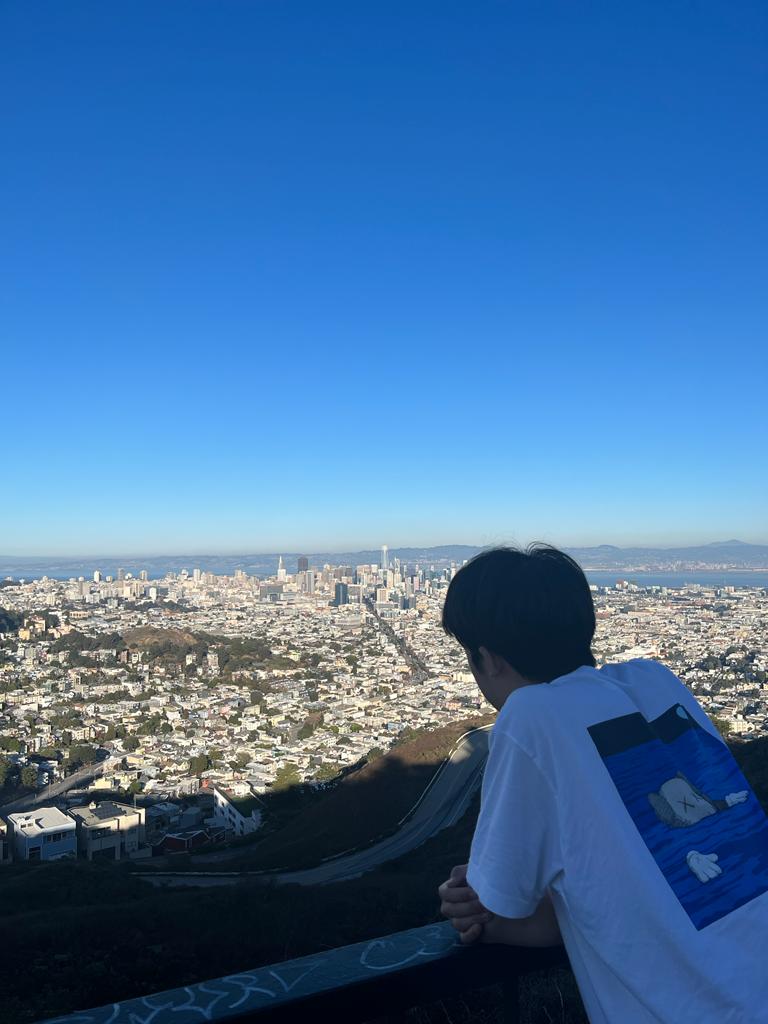 Overlooking San Francisco from Twin Peaks